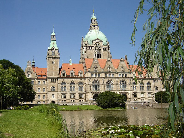 Rathaus von Hannover, Stadt des nächsten CDU-Bundesparteitags. Creative-Commons-Lizenz: Mathieu B.